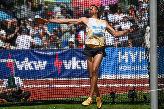ATHLETICS - Hypomeeting Goetzis 2026 GOETZIS,AUSTRIA,31.MAY.26 - ATHLETICS - World Athletics Combined Events Tour, Hypomeeting, decathlon, discus throw. Image shows Pierce Lepage (CAN).  GEPAxpictures xOliverxLerch