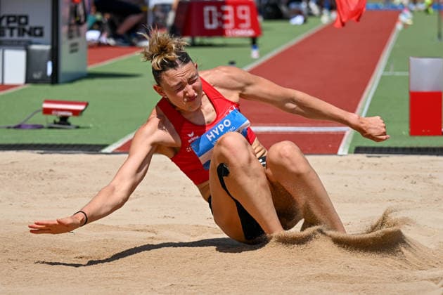ATHLETICS - Hypomeeting Goetzis 2026 GOETZIS,AUSTRIA,31.MAY.26 - ATHLETICS - World Athletics Combined Events Tour, Hypomeeting, heptathlon, long jump. Image shows Liana Truempi (SUI).  GEPAxpictures xOliverxLerch