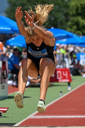 ATHLETICS - Hypomeeting Goetzis 2026 GOETZIS,AUSTRIA,31.MAY.26 - ATHLETICS - World Athletics Combined Events Tour, Hypomeeting, heptathlon, long jump. Image shows Maddie Wilson (NZE).  GEPAxpictures xOliverxLerch