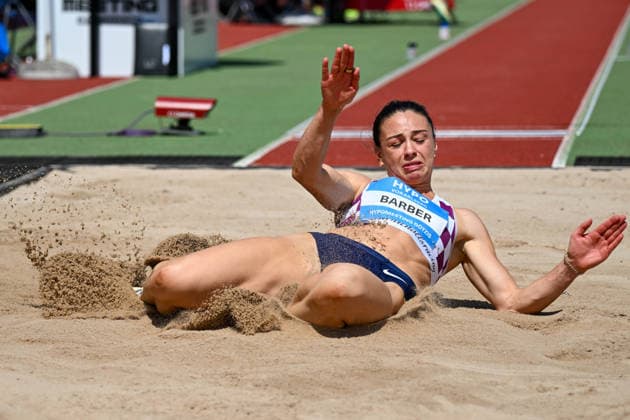 ATHLETICS - Hypomeeting Goetzis 2026 GOETZIS,AUSTRIA,31.MAY.26 - ATHLETICS - World Athletics Combined Events Tour, Hypomeeting, heptathlon, long jump. Image shows Ellen Barber (GBR).  GEPAxpictures xOliverxLerch