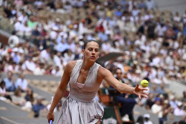Tennis -Internationaux de France - Roland Garros 2026 - ITF - 31 05 2026 - Tennis -Internationaux de France - Roland Garros 2026 - ITF - 31 05 2026 - Marta Kostyuk - Ukraine a battu Swiatek ParisFrance  Copyright: xChryslenexCaillaud Psnewzx