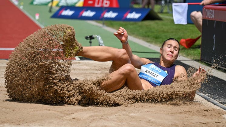 ATHLETICS - Hypomeeting Goetzis 2026 GOETZIS,AUSTRIA,31.MAY.26 - ATHLETICS - World Athletics Combined Events Tour, Hypomeeting, heptathlon, long jump. Image shows Sarolta Kriszt (HUN).  GEPAxpictures xOliverxLerch