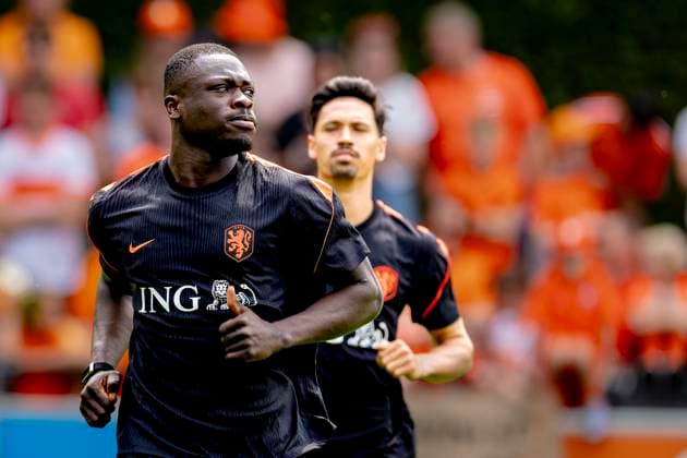 ZEIST Netherlands player Brian Brobbey during Dutch National Team training at the KNVB Campus on May 31, 2026 in Zeist, the Netherlands Photo by DeFodi Images