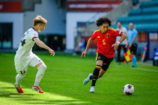 UEFA Under-17 European Championship, EM, Europameisterschaft Estonia 2026 Assil Saidi in action during the UEFA Under-17 European Championship Group-A match between Belgium U-17 vs Estonia U-17 national teams, Tallinn Estonia 31.05.2026 Tallinn A Le Coq Arena Estonia Copyright: xMaurixLevandix