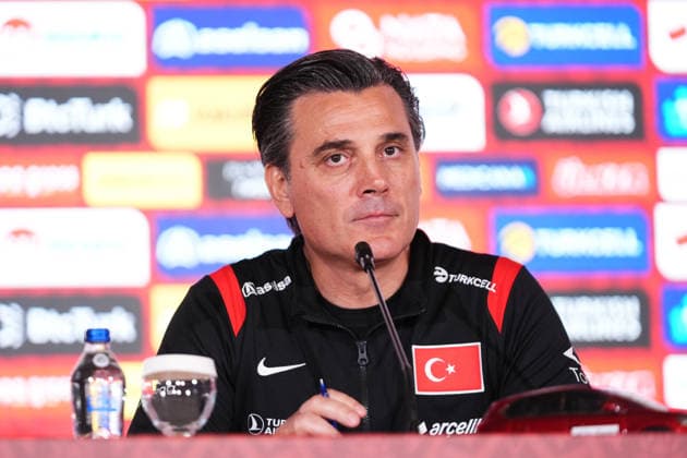 Turkish national team, Nationalteam head coach Vincenzo Montella speaks ahead of 2026 FIFA World Cup, WM, Weltmeisterschaft, Fussball ISTANBUL, TURKIYE - MAY 31: Turkish National Football Team head coach Vincenzo Montella speaks during a press conference, PK, Pressekonferenz at the Hasan Dogan National Teams Camp and Training Facilities, where the national team continues its preparations ahead of the 2026 FIFA World Cup in Istanbul, Turkiye on May 31, 2026. Hakan Akgun Anadolu Istanbul Turkey. Editorial use only. Please get in touch for any other usage. Copyright: x2026xAnadoluxHakanxAkgunx