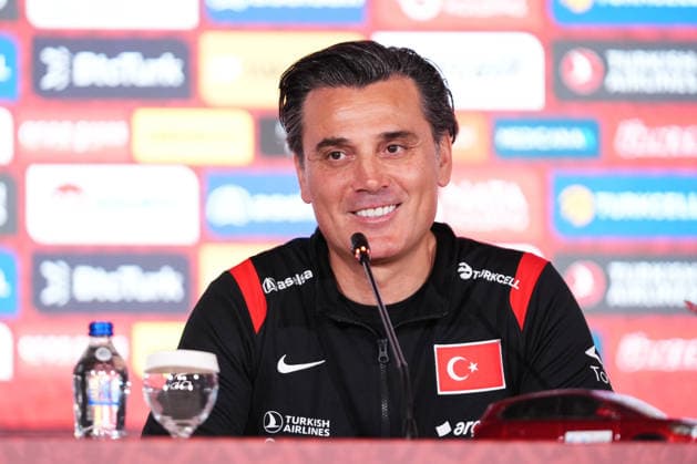 Turkish national team, Nationalteam head coach Vincenzo Montella speaks ahead of 2026 FIFA World Cup, WM, Weltmeisterschaft, Fussball ISTANBUL, TURKIYE - MAY 31: Turkish National Football Team head coach Vincenzo Montella speaks during a press conference, PK, Pressekonferenz at the Hasan Dogan National Teams Camp and Training Facilities, where the national team continues its preparations ahead of the 2026 FIFA World Cup in Istanbul, Turkiye on May 31, 2026. Hakan Akgun Anadolu Istanbul Turkey. Editorial use only. Please get in touch for any other usage. Copyright: x2026xAnadoluxHakanxAkgunx