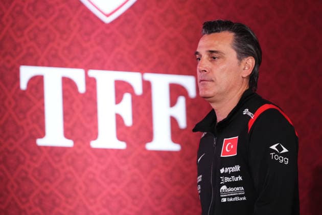 Turkish national team, Nationalteam head coach Vincenzo Montella speaks ahead of 2026 FIFA World Cup, WM, Weltmeisterschaft, Fussball ISTANBUL, TURKIYE - MAY 31: Turkish National Football Team head coach Vincenzo Montella arrives to speak within a press conference, PK, Pressekonferenz at the Hasan Dogan National Teams Camp and Training Facilities, where the national team continues its preparations ahead of the 2026 FIFA World Cup in Istanbul, Turkiye on May 31, 2026. Hakan Akgun Anadolu Istanbul Turkey. Editorial use only. Please get in touch for any other usage. Copyright: x2026xAnadoluxHakanxAkgunx