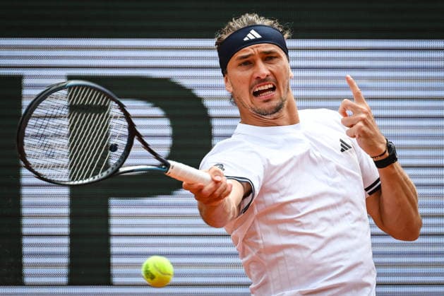 May 31, 2026, Paris, France, France: Alexander ZVEREV of Germany during the eighth day of the Roland-Garros 2026, French Open 2026, Grand Slam tennis tournament at Roland-Garros Stadium on May 31, 2026 in Paris, France. Roland Garros 2026 - Day 8  - ZUMAm308 20260531_zsp_m308_035 Copyright: xMatthieuxMirvillex