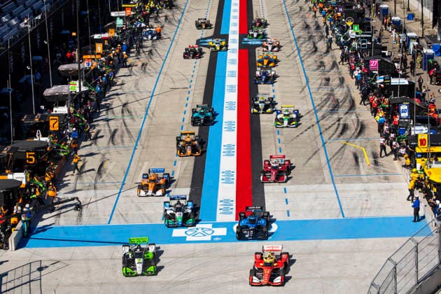 AUTO - IndyCar, Indy Car, IRL, USA - DETROIT GRAND PRIX 2026 45 FOSTER Louis (gbr), Rahal Letterman Lanigan Racing, Dallara DW12 - Honda, 12 MALUKAS David (usa), Team Penske, Dallara DW12 - Chevrolet, action during the Chevrolet Detroit Grand Prix, 8th round of the 2026 NTT IndyCar Series, on the Streets of Detroit, from May 29 to 31, 2026 in Detroit, Michigan, United States of America - DetroitUnited States  Copyright: xJULIENxDELFOSSEx