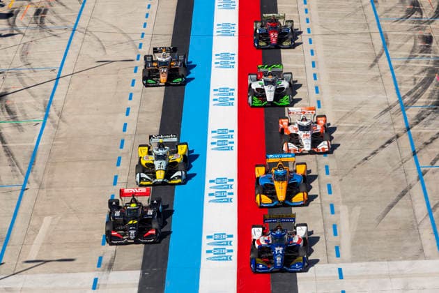 AUTO - IndyCar, Indy Car, IRL, USA - DETROIT GRAND PRIX 2026 14 FERRUCCI Santino (usa), A. J. Foyt Racing, Dallara DW12 - Chevrolet, 47 SCHUMACHER Mick (ger), Rahal Letterman Lanigan Racing, Dallara DW12 - Honda, action during the Chevrolet Detroit Grand Prix, 8th round of the 2026 NTT IndyCar Series, on the Streets of Detroit, from May 29 to 31, 2026 in Detroit, Michigan, United States of America - DetroitUnited States  Copyright: xJULIENxDELFOSSEx