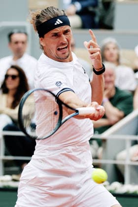 TENNIS - French Open 2026 PARIS,FRANCE,31.MAY.26 - TENNIS - ATP, Tennis Herren World Tour, French Open, Roland Garros, Grand Slam. Image shows Alexander Zverev (GER).  GEPAxpictures xMatthiasxHauer