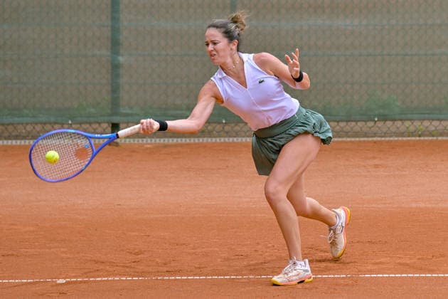 Oana Georgeta Simion ROU 31 05 2026 ¢ Tennis ¢ 1 Bundesliga Ladies, TC Bredeney vs TEC Waldau Stuttgart, Tennis Club Bredeney, Essen, NRW Germany Copyright: xpepphotox xPeterxEppingerx pep00321, pep_20260531_hm_363643