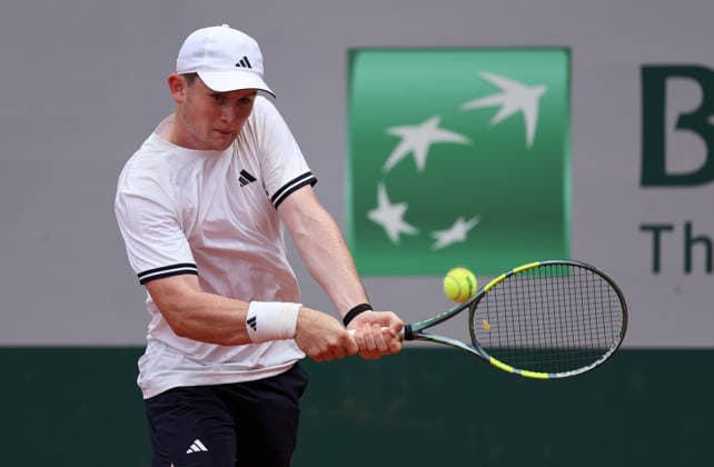 Mark Ceban of GB in action French Open Tennis, Day Eight, Tennis, Roland Garros, Paris, France - 31 May 2026Paris Roland Garros France EDITORIAL USE ONLY No use with unauthorised audio, video, data, fixture lists, club league logos or live services. Online in-match use limited to 120 images, no video emulation. No use in betting, games or single club league player publications.  Copyright: xEllaxLing Shutterstockx 16898325e
