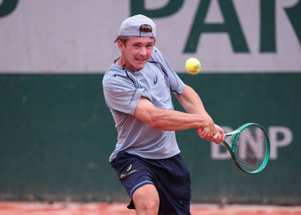 Flynn Thomas SUI , Boys Singles, Boys Singles Tennis French Open 2026 Roland Garros Paris France 31 May 2026 Copyright: xJuergenxHasenkopfx