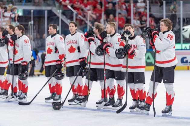 31 05 2026, Zurich, Swiss Life Arena, Ice Hockey World Championships Bornze Medal Game Canada Norway, Team Canada is undefeated Zurich Swiss Life Arena Zurich Switzerland Copyright: xJustPictures.ch StefanxEmchx jp-de-StEm-DSC0121220260531