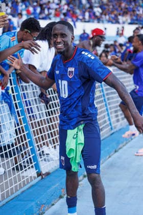 Jamiro Monteiro seen during International Friendly, Länderspiel, Nationalmannschaft game between teams of Cape Verde and Servia at Estadio do Restelo (Luis Loureiro Ball Raw Images PT) Lisbon Estadio do Restelo Portugal Copyright: xLuisxLoureirox LLOU9722