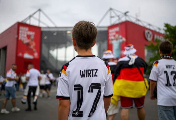 Football, International match, Germany - Finland, Impressions before the match