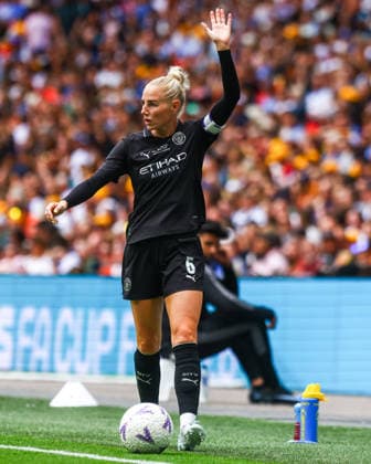 Brighton and Hove Albion Women v Manchester City Women Adobe Womens FA Cup Grace Clinton of Manchester City Women on the ball during the Adobe Womens FA Cup Final between Brighton and Hove Albion Women and Manchester City Women at Wembley Stadium, London 31 05 2026 UK Newspapers OUT Copyright: xLucyxCopseyx FIL-23532-0181