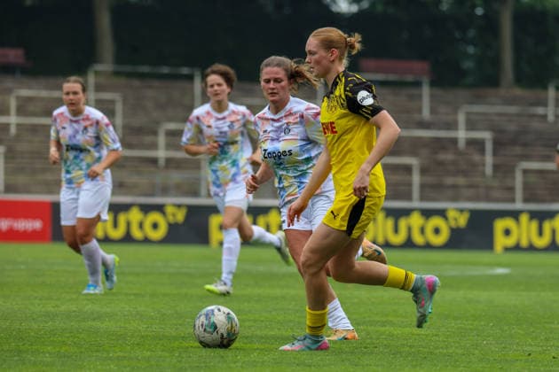 Dortmund, Germany 31 May 2026 Regionalliga West Women 26 Matchday BVB Women vs Vorwärts Spoho Köln Women In the picture Nora Willeke BVB Copyright: HMBxMedia MadeleinexFantini