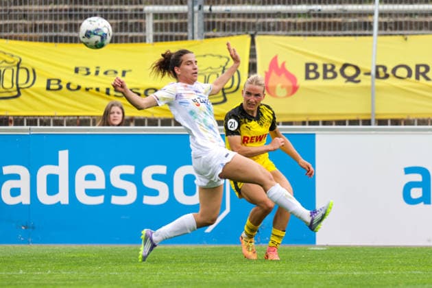 31 05 2026, xgrfx, Soccer Women Regionalliga West, Borussia Dortmund Vorwärts Spoho Köln v l Ann Sophie Vogel Borussia Dortmund DFL DFB REGULATIONS PROHIBIT ANY USE OF PHOTOGRAPHS as IMAGE SEQUENCES and or QUASI VIDEO Stadion Rote Erde