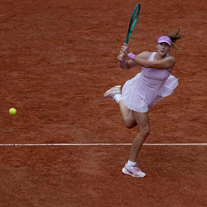 2026 French Open - Day Eight Mirra Andreeva returns the ball against Jil Teichmann during the Roland Garros Grand Slam Tournament on May 31, 2026, in Paris, France. Paris France  Copyright: xRobertxSzaniszlox originalFilename:szaniszlo-notitle260531_npCB0.jpg