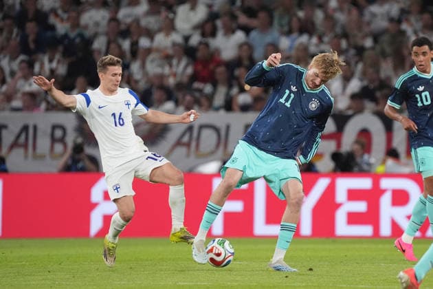 Nick Woltemade Germany Germany vs Anssi Suhonen Finland Mainz 31 05 2026 Germany vs Finland, Friendly match, World Cup preparation, MEWA Arena Mainz