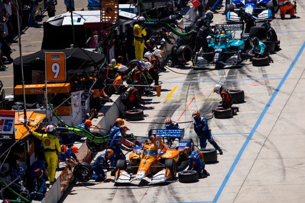 AUTO - IndyCar, Indy Car, IRL, USA - DETROIT GRAND PRIX 2026 Pit stop, 09 DIXON Scott (nzl), Chip Ganassi Racing, Dallara DW12 - Honda, action during the Chevrolet Detroit Grand Prix, 8th round of the 2026 NTT IndyCar Series, on the Streets of Detroit, from May 29 to 31, 2026 in Detroit, Michigan, United States of America - DetroitUnited States  Copyright: xJULIENxDELFOSSEx