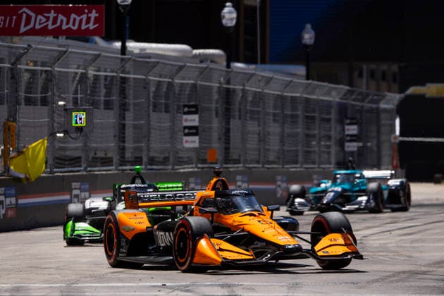 AUTO - IndyCar, Indy Car, IRL, USA - DETROIT GRAND PRIX 2026 05 O WARD Pato (mex), Arrow McLaren, Dallara DW12 - Chevrolet, action during the Chevrolet Detroit Grand Prix, 8th round of the 2026 NTT IndyCar Series, on the Streets of Detroit, from May 29 to 31, 2026 in Detroit, Michigan, United States of America - DetroitUnited States  Copyright: xJULIENxDELFOSSEx