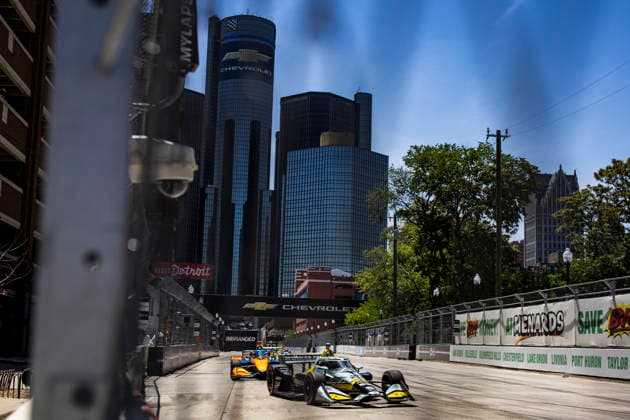 AUTO - IndyCar, Indy Car, IRL, USA - DETROIT GRAND PRIX 2026 20 ROSSI Alexander (usa), ECR, Dallara DW12 - Chevrolet, action during the Chevrolet Detroit Grand Prix, 8th round of the 2026 NTT IndyCar Series, on the Streets of Detroit, from May 29 to 31, 2026 in Detroit, Michigan, United States of America - DetroitUnited States  Copyright: xJULIENxDELFOSSEx