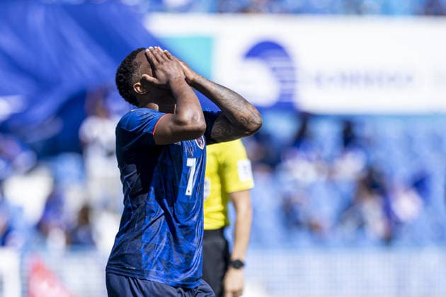 Jovane Cabral of Cabo Verde reacts during the International Friendly, Länderspiel, Nationalmannschaft match between Cabo Verde vs Serbia at Estádio do Restelo on May 31st,2026 (Photo by Joao Bravo Sports Press Photo) Copyright: xJoaoxBravo SportsxPressxPhotox Sportspressphoto_SPR158324