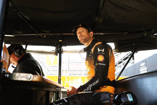 Roman Grosjean FRA sits in Dale Coyne Racing, Race, GP Detroit, Michigan, USA, 31 05 2026, Indycar Series, US Motorsport