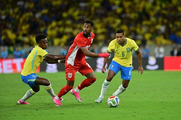 MARACANA Rio de Janeiro (RJ), 05 31 2026 - FRIENDLY MATCH BRAZIL X PANAMA - Brazilian player Alex Sandro during a friendly match between BRAZIL X PANAMA, held at the Maracana stadium in Rio de Janeiro, on Sunday night, May 31. The Brazilian national team, Nationalteam is preparing for the 2026 FIFA World Cup, WM, Weltmeisterschaft, Fussball (Photo: Eduardo Carmim Photo Premium SPP) 30930 (Eduardo Carmim SPP) Copyright: xEduardoxCarmimx xSPPx spp-en-EdCa-amistoso_brasil_panama_488009