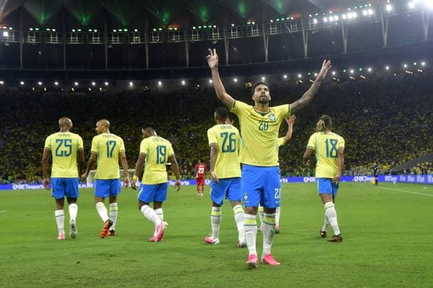 MARACANA Rio de Janeiro (RJ), 05 31 2026 - FRIENDLY MATCH BRAZIL X PANAMA - Brazilian player Lucas Paqueta during a friendly match between BRAZIL X PANAMA, held at the Maracana stadium in Rio de Janeiro, on Sunday night, May 31. The Brazilian national team, Nationalteam is preparing for the 2026 FIFA World Cup, WM, Weltmeisterschaft, Fussball (Photo: Eduardo Carmim Photo Premium SPP) 30930 (Eduardo Carmim SPP) Copyright: xEduardoxCarmimx xSPPx spp-en-EdCa-amistoso_brasil_panama_488072