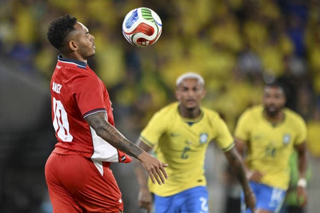 RIO DE JANEIRO, BRAZIL - MAY 31: Ismael Diaz of Panama controls the ball during the International Friendly, Länderspiel, Nationalmannschaft match between Brazil and Panama at Maracana Stadium on May 31, 2026 in Rio de Janeiro, Brazil (Photo by Nayra Halm Sports Press Photo SPP) Copyright: xSportsxPressxPhotox Sportspressphoto_SPR158583