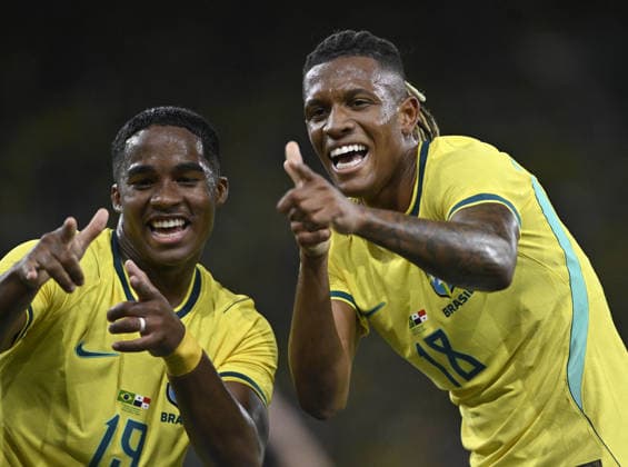RIO DE JANEIRO, BRAZIL - MAY 31: Danilo Santos of Brazil celebrates after scoring the team s sixth goal during the International Friendly, Länderspiel, Nationalmannschaft match between Brazil and Panama at Maracana Stadium on May 31, 2026 in Rio de Janeiro, Brazil (Photo by Andre Ricardo Sports Press Photo SPP) Copyright: xSportsxPressxPhotox Sportspressphoto_SPR158585