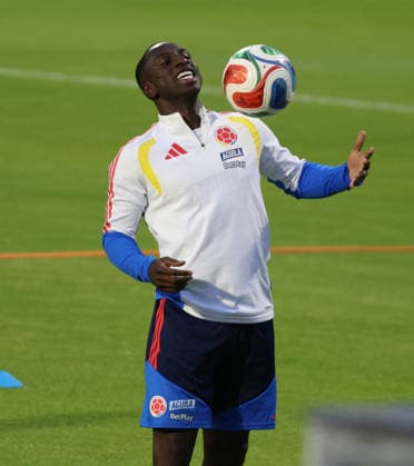 Colombia national team, Nationalteam Training Ahead Of The 2026 World Cup Deiver Machado, a player for the Colombian national team, trains in Bogota, Colombia, on May 31, 2026, ahead of the 2026 World Cup. Bogota Colombia  Copyright: xDanielxGarzonxHerazox originalFilename:garzonherazo-colombia260531_npSd6.jpg