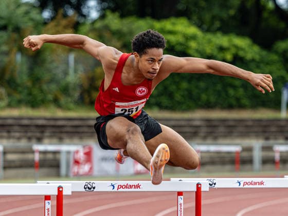 Athletics, Hessian Championships in Darmstadt
