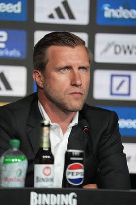 Chief Sports Officer Marcus Krösche Eintracht Frankfurt Frankfurt 01 06 2026 Eintracht Frankfurt introduces Adi Hütter as new coach, Eintracht professional camp