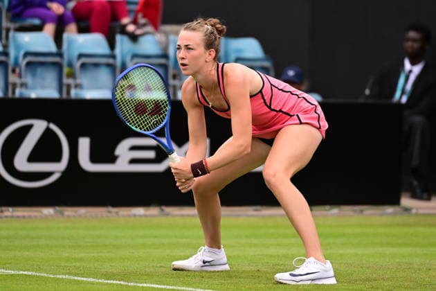 Tennis WTA125 ATP, Tennis Herren Challenger Lexus Birmingham Open Mika Stojsavljevic of Great Britain during the Lexus Birmingham Open tennis tournament at Edgbaston Priory Club, Birmingham, UK on 1 June 2026. Birmingham Edgbaston Priory Club West Midlands UK Editorial use only , Copyright: xDennisxGoodwinx PSI-24319-0097