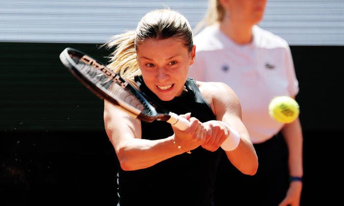 TENNIS - French Open 2026 PARIS,FRANCE,01.JUN.26 - TENNIS - WTA, Tennis Damen Tour, French Open, Roland Garros, Grand Slam. Image shows Maja Chwalinska (POL).  GEPAxpictures xMatthiasxHauer
