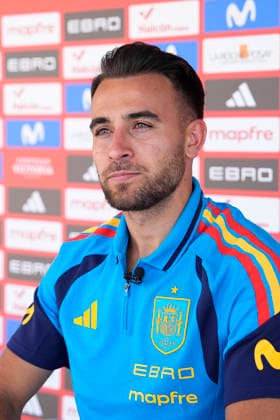 June 1, 2026, Las Rozas, Madrid, Spain: Eric Garcia attends during the Spain Team Media Day ahead the FIFA World Cup, WM, Weltmeisterschaft, Fussball 2026 at Ciudad del Futbol on June 01, 2026 in Las Rozas, Madrid, Spain. Las Rozas Spain - ZUMAa181 20260601_zaa_a181_034 Copyright: xTabitaxAnghelx