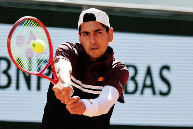 TENNIS - French Open 2026 PARIS,FRANCE,01.JUN.26 - TENNIS - ATP, Tennis Herren World Tour, French Open, Roland Garros, Grand Slam. Image shows Alejandro Tabilo (CHI).  GEPAxpictures xMatthiasxHauer