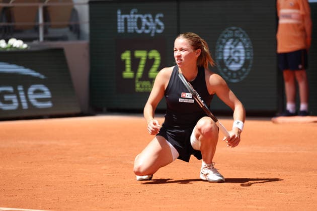Roland Garros 2026 - Parry vs Chwalinska Maja Chwalinska during the French Tennis Open of Roland Garros in Paris, France on June 1st 2026.  Copyright: xFabricexChasseryx