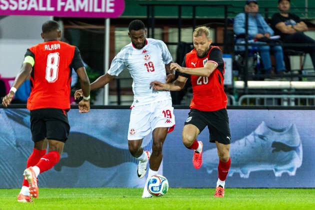 Football, Test match, Austria - Tunisia