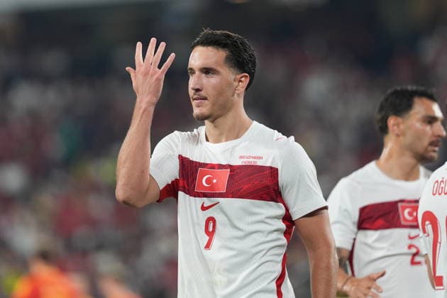 Turkiye v North Macedonia - Friendly match ISTANBUL, TURKIYE - JUNE 1: Deniz Gul (9) of Turkiye celebrates after score a goal during the International Friendly, Länderspiel, Nationalmannschaft match between Turkiye and North Macedonia at Chobani Stadium, on June 1, 2026, in Istanbul, Turkiye. Beyza Comert Anadolu Istanbul Turkey. Editorial use only. Please get in touch for any other usage.  Copyright: x2026xAnadoluxBeyzaxComertx