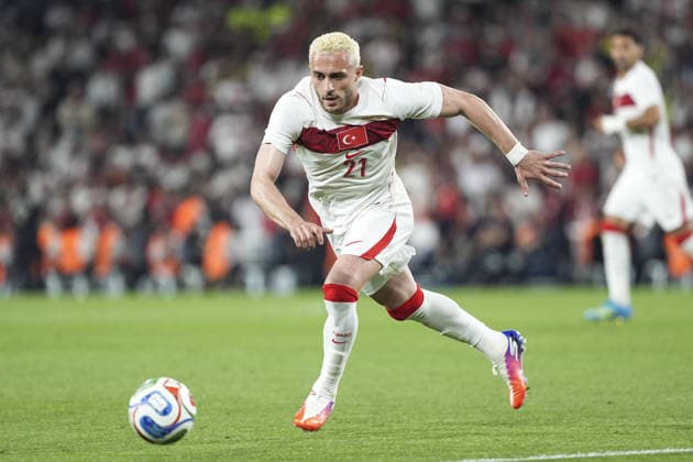 Turkiye v North Macedonia - Friendly match ISTANBUL, TURKIYE - JUNE 1: Baris Alper Yilmaz (21) of Turkiye in action during the International Friendly, Länderspiel, Nationalmannschaft match between Turkiye and North Macedonia at Chobani Stadium, on June 1, 2026, in Istanbul, Turkiye. Beyza Comert Anadolu Istanbul Turkey. Editorial use only. Please get in touch for any other usage.  Copyright: x2026xAnadoluxBeyzaxComertx