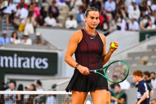 TENNIS : Roland Garros 2026 - Paris - 01 06 2026 Aryna Sabalenka ParisFrance  Copyright: xLaptistex