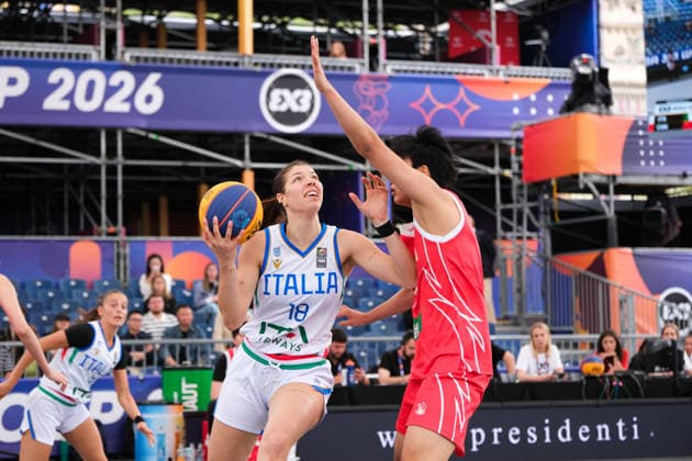 Basketball, FIBA 3x3 World Championship in Warsaw, Women, China - Italy