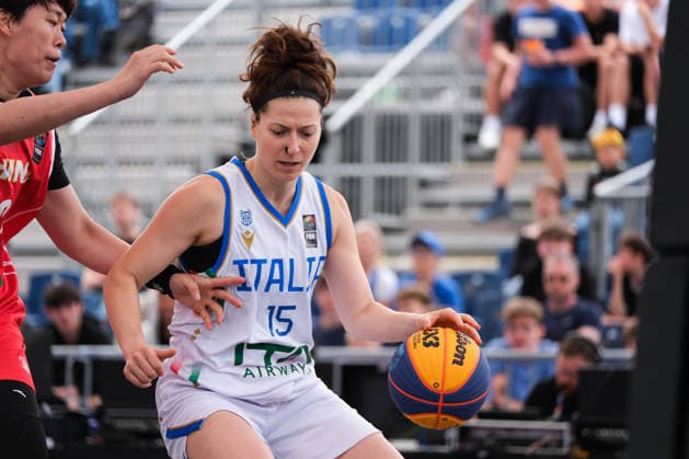 June 1, 2026, Warsaw, Masovian Voivodeship, Poland: ItalyÃ¢â‚¬â ¢s MARIA MICCOLI (15) in action during a FIBA 3x3 Basketball World Cup womenÃ¢â‚¬â ¢s Pool C game between China and Italy in Warsaw, Poland. Warsaw Poland - ZUMAk204 20260601_zip_k204_065 Copyright: xRomanxKozielx