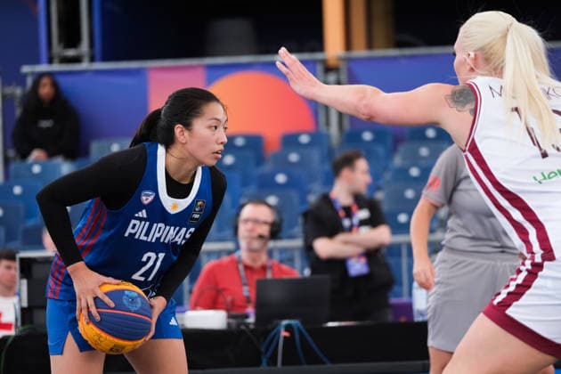 June 1, 2026, Warsaw, Masovian Voivodeship, Poland: PhilippinesÃ¢â‚¬â ¢ CAMILLE CLARIN (21) in action during a FIBA 3x3 Basketball World Cup womenÃ¢â‚¬â ¢s Pool C game between Latvia and Philippines in Warsaw, Poland. Warsaw Poland - ZUMAk204 20260601_zip_k204_020 Copyright: xRomanxKozielx